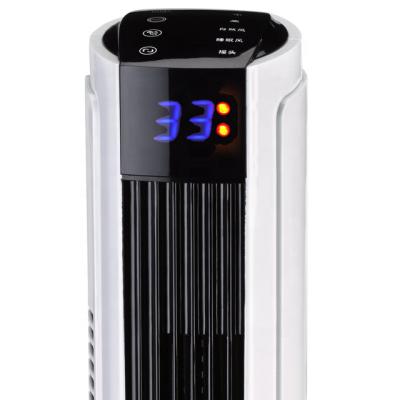 China Sofeware Air Cooling 220 Voltage Tower Fan With Remote Control In 32 Inch Fan LED Display for sale