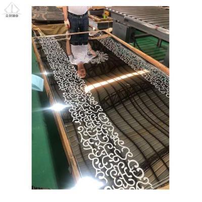 China Foshan Decorative Factory Etched Stainless Steel Sheet 201 304 316 410 430 for sale