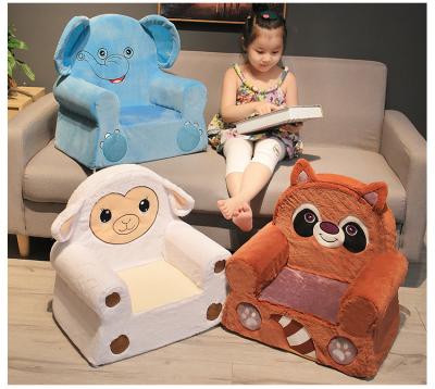 China Eco-friendly Material Baby Children Toddler Baby Care Stuffed Animal Shape Ride On Toy Soft Lounge Chair Couch Rug Sofa For Boy&Girl for sale