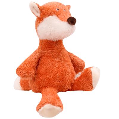 China Eco-friendly Material Cute Fluffy Stuffed Fox Puppy Bear Lamb Plushies Adorable Toy Customize Logo Label Promotion Souvenir Gift  For Children for sale