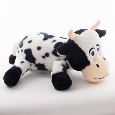 China Cushion Stuffed Animal Weight Plush Cow Stuffed Animal Cow Ox Cattle Soft Toy Cushion Pillow Kids Gift Toys for Children for sale