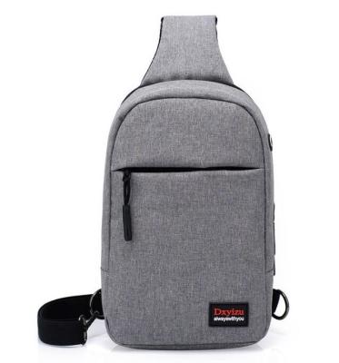 China Custom logo small shoulder sling bag nylon travel waterproof single backpack backpack sports chest bag men for sale