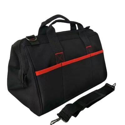 China 600D Polyester Folding Heavy Duty Cheap Zipper Network Travel Bag Electrician Tool Bag for sale