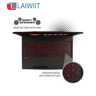 China Backlit 15.6 Inch Keyboard LAIWIIT MSI Used i7 9th Gen Graphics Laptop Gaming Notebook PC. Used Gaming Laptop RTX2060 6Gb Msi for sale