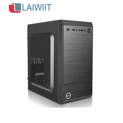 China Tower Computing Unit System LAIWIIT Factory Price Core i3 6th Core i3 6th Desktop Computer Desktop PC Gaming Computer for sale