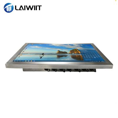 China Industrial Automation LAIWIIT 17 Inch IP67 Stainless Steel Resistive Touch Screen PC Industrial Industrial Panel Computers OEM for sale