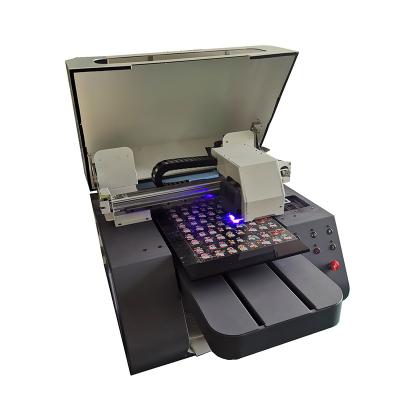 China Phone Shell.Card.Udisk.Mobile Power.Hairpin .personalized Printing A3 Dtf Small UV Printer Automatic Flatbed Printer XP600 L130 Dtf Film UV Led Printing Machine for sale