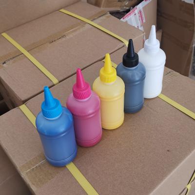 China Vivid Color 250ML ODM Tinta Dtf Transfer Film Premium ODM Printing Inks Super White Line For L805 L1800 P400 XP15000 Digital Inkjet Printer for sale