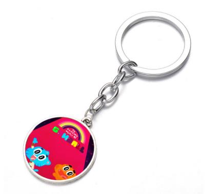 China Cartoon Promotional Wholesale Metal High Fashion Factory Gifts Holder Key Witn No MOQ Enamel Metal Key Chain for sale