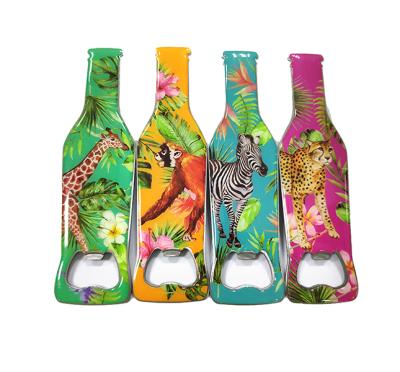 China Custom Viable Design Personality Brand Promotional Gifts Metal Bottle Opener for sale