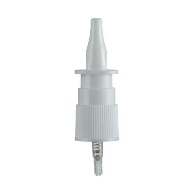 China Non-Refillable Nasal Spray Kids Spray Head with Cap for Plastic Spray Bottle for sale