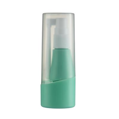 China Non Spill 60ml  Oral Throat Spray Non-cylindrical Fancy Shaped Bottle With Dust Cover Cap for sale