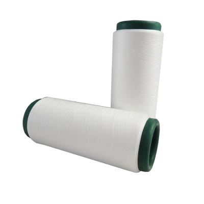 China ACY 40100/36f OEKO White Black Nylon Spandex Air Covered Yarn ACY 70D Nylon Yarn For Knitting for sale