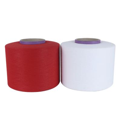 China Spun Core Thread Customized 4075 SCY Plain Spandex Covered Polyester Yarns For Knitting Socks Underwear for sale