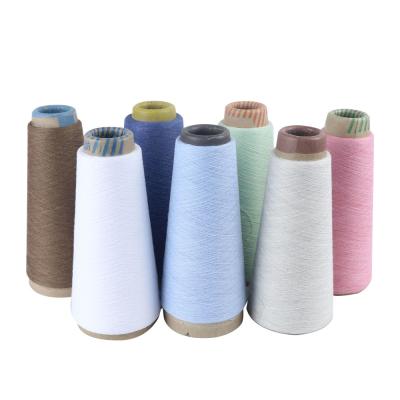 China Anti-bacteria Wholesale Spun Polyester Knitting Yarn For Garment Fabric 30s Polyester Spun Yarn for sale