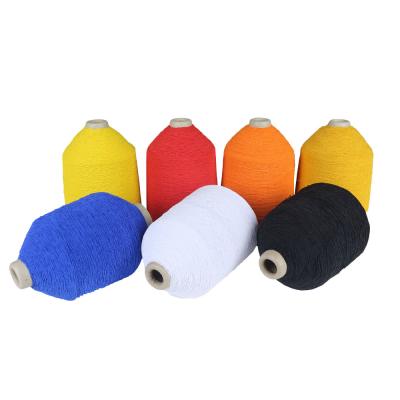 China Elastic Latex Yarn Rubber Yarn Polyester Elastic Rubber Covered Yarn For Socks for sale