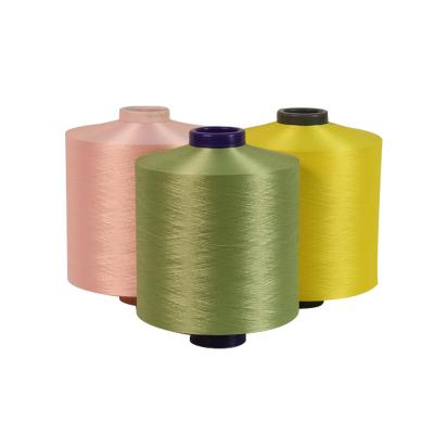 China Wholesale 70D 48F 100% Nylon 6 Polyamide Textured Anti-pilling Dope Dyed Yarn For Knitting for sale