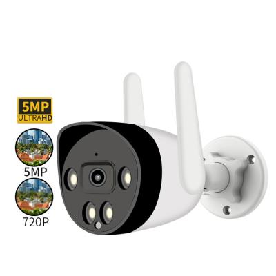 China 2MP 3MP 5MP Bullet Wifi Camera, drahtlose Kamera-im Freien Doppellicht IP zu verkaufen