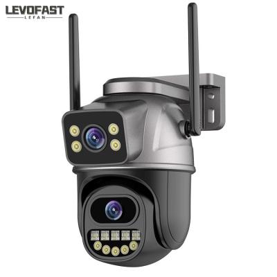 China Dual Lens WiFi CCTV Camera Monitor 360 graden Home Camera Remote Outdoor Night Vision 4G Fotografie Camera Te koop