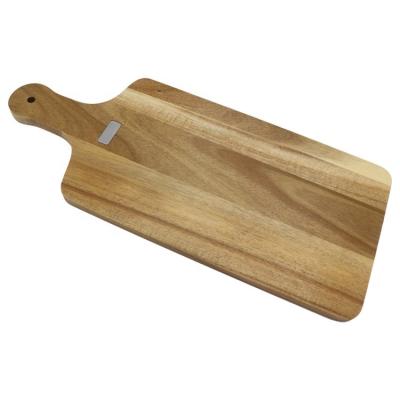 China Roilife Factory Price Disposable Board Acacia Wood Serving Cutting Board With Handle for sale