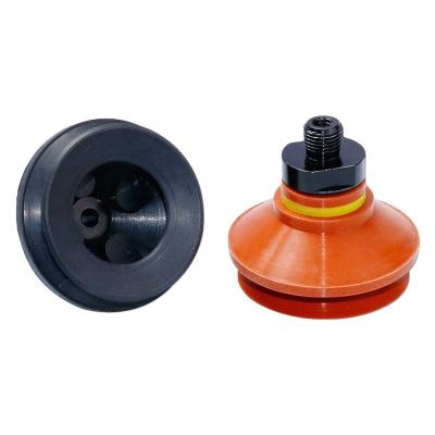 China Double-Layer Silicone Rubber EPDM NBR NR VTEC Vacuum Suction Cup VB-5 Imported Industrial Silicon Suction Cup Vacuum Sucker for sale