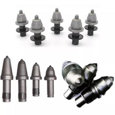 China Tunnel Cutters Core Drilling Cutter Tools Drill Bit Rock Chisel Tungsten Carbide Bullet Teeth Drill Bits for sale