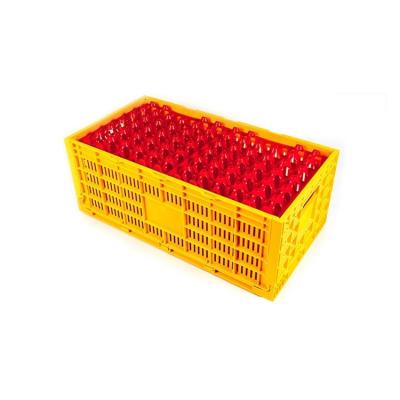 China Stackable Egg Farms Tray Cage Plastic Poultry Egg Transport Crate For Chicken House for sale