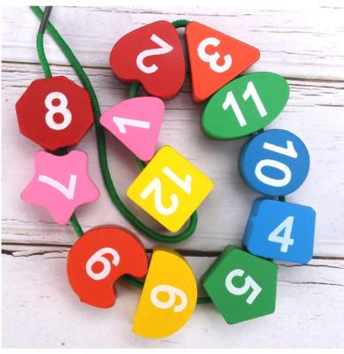 China Eductional Preschool Toys Natural Wooden Clock Math Colo Sorting Clock Baby Kids Creative Teaching Children Education Toys for sale