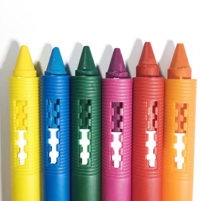 China Color Brite Crayon Set Non-Toxic Washable Stationery Baby Bath Crayons Set for sale