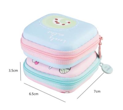 China Small Eva Small Fruit Coin Purse Earphone Cool Storage Small Bag Coin Bag for sale