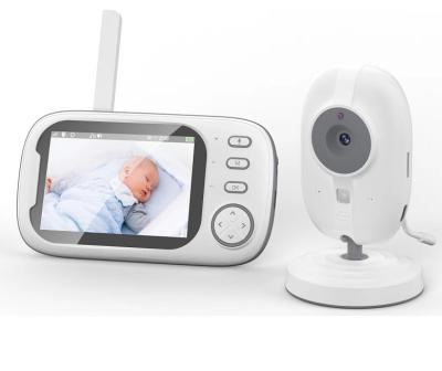 China Music Player Upgraded 3.5 Inch 720P Video Baby Monitor 2.4G Transmission IPS HD Color Screen Two Way Wireless Baby Monitor for sale