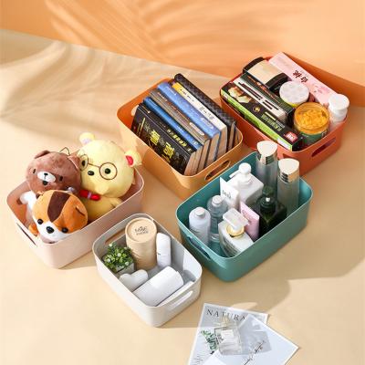 China Modern Large Sundries Storage Basket Desktop Storage Box For Bedroom Living Room for sale