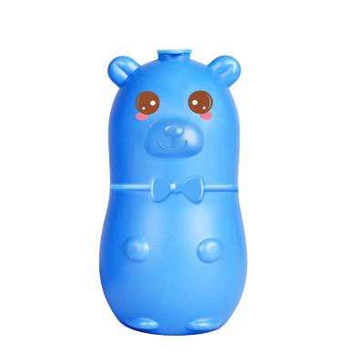 China Viable Blue Spirit Bear Bubble Toilet Cleaner Toilet Deodorizing And Cleaning Artifact for sale