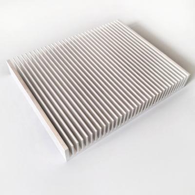 China Aluminum Heatsink Radiator For Power Amplifier 200(W)*28(H)*160(L)mm for sale