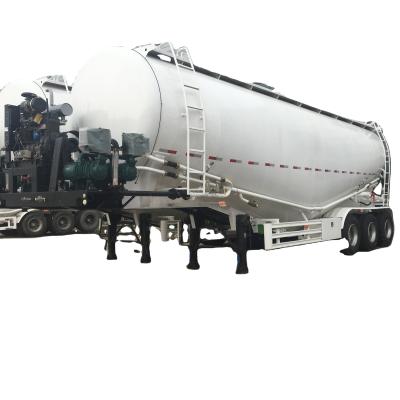 China Low Price 60 Ton 50 CBM Cement Tank Trailer 40cbm 3 Axle 45 Cubic Meter Cement Tanker Truck Trailer Low Price 60 for sale