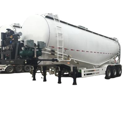 China Cement Tanker Trailer 40cbm Cement Tank Truck Trailer 50 CBM Cement Tanker Trailer 3 Axle 45 Cubic Meter Cement Trailer for sale