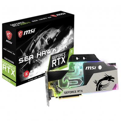 China MSI NVIDIA GeForce RTX 11G Ti SEA HAWK EK X 2080 Graphics Card with GDRR6 352 Bit Mapping Turing Architecture for sale