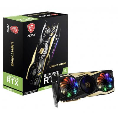 China MSI NVIDIA GeForce RTX 2080 Workstation Ti 11G Graphics Card with GDRR6 352 Bit Mapping Turing Architecture for sale