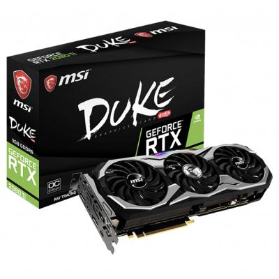 China Workstation MSI NVIDIA GeForce RTX Ti DUKE 11G OC 2080 Graphics Card With 11G GDDR6 352 Bit Memory Support OverClocking NVIDIA NVLink SLI for sale