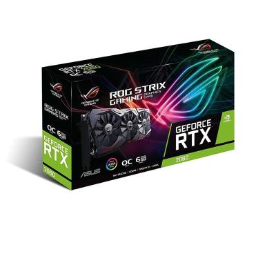 China ASUS NVIDIA ROG RTX2060 O6G Desktop GAME GDDR6 192 Bit Graphics Card for sale