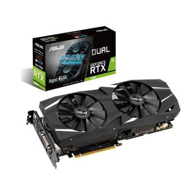 China Original ASUS NVIDIA Dual RTX 2060 O6G Gaming Graphics Card Gaming Desktop Video Card ASUS DUAL-RTX2060-O6G-EVO for sale