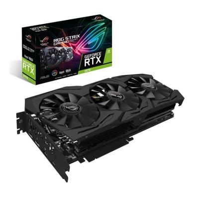 China ASUS NVIDIA ROG GDDR6 8G PCI Express 3.0 STRIX RTX2070 A8G GAMING Graphics Card Desktop Video Card for sale