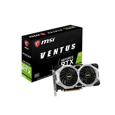 China MSI NVIDIA GEFORCE RTX2060 VENTUS 6G OC GDDR6 14Gbps Gaming Desktop Graphics Card for sale