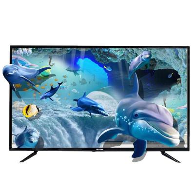 China Professional Supplier 49 Inch Cabinet Front Black Led Tv Flat Screen Plastic Television 49Inch for sale