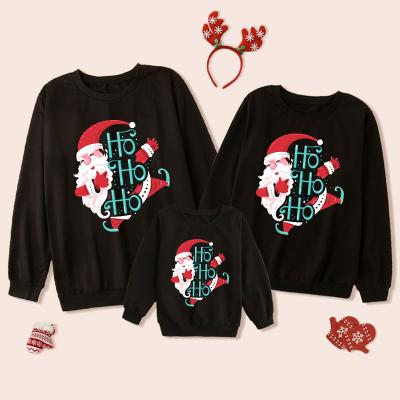 China Mommy and Me Matching Outfits Parent-Child Outfits Mommy and Me Matching Sweatshirt Family Sweater Breathable Christmas Hoodies for sale