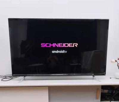 China French classic smart newcomer Schneider TV special android design 4k 50inch home or hotel brand reputation most cost effective for sale