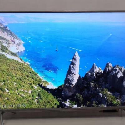 China Olimpo famous brand smart tv 50-55 inch 4k linux double speaker system advance technology most cost effective home or hotel for sale