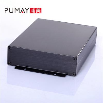 China DIY electrical aluminum project box metal enclosure box 114x33-L profile box aluminum cabinet for sale