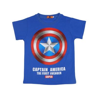 China Breathable Ready To Ship Summer Kids Short Sleeve T Shirt Soft 100% Cotton Boys T-Shirt for sale