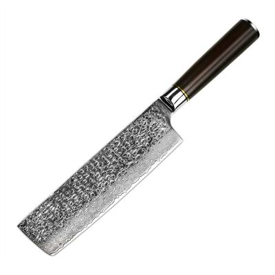 China Durable High Quality Japanese Chef Knife from Damascus Steel VG10 Nakiri for sale